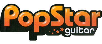 PopStar Guitar title screen for Playstation 2